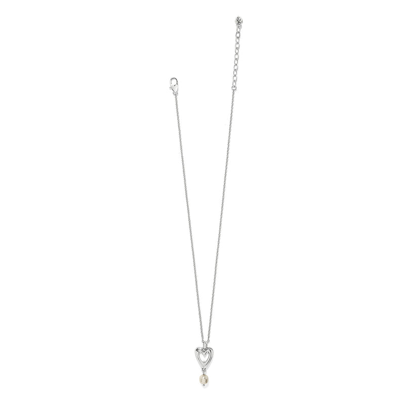 Cascade open heart Petite Necklace