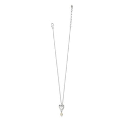 Cascade open heart Petite Necklace