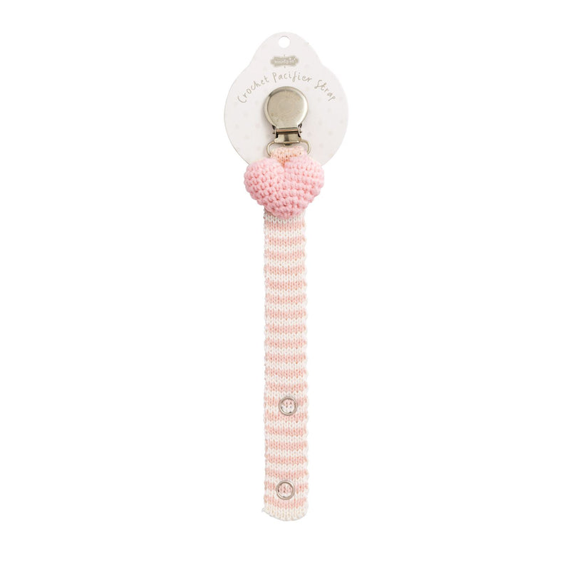 Crochet paci clip