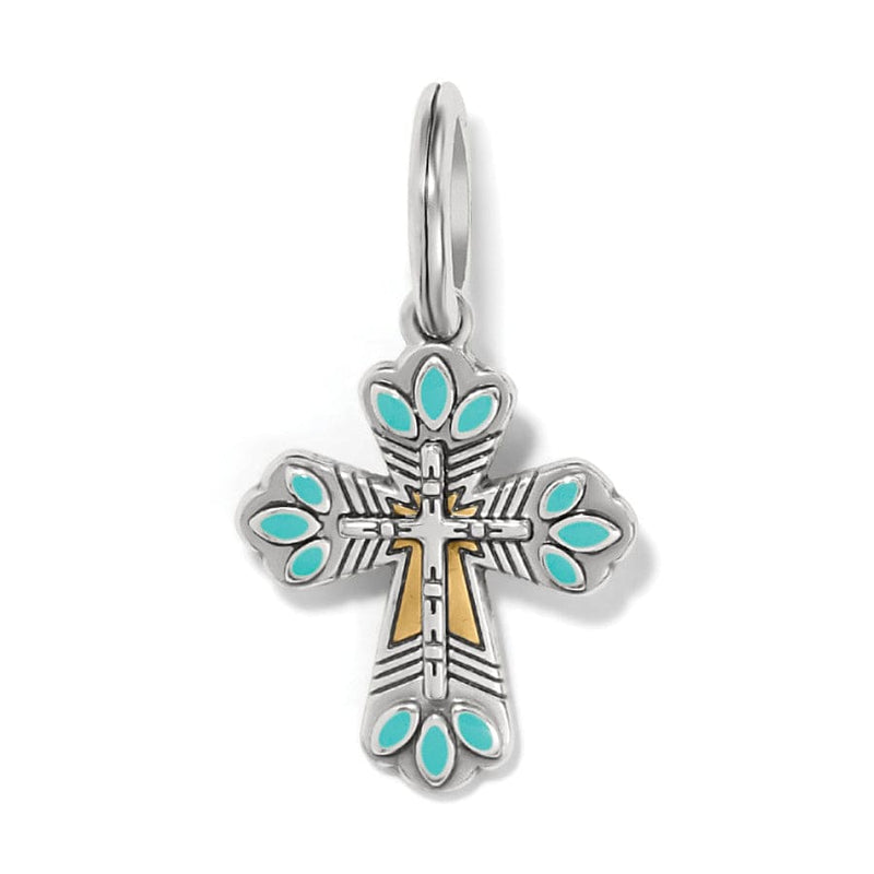 Pueblo cross charm