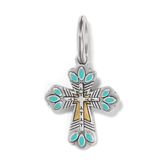 Pueblo cross charm