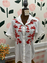 Paula Red top