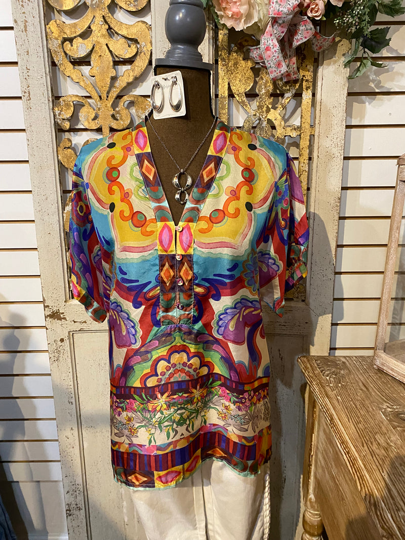 Cillia Blouse Mcanna scarf