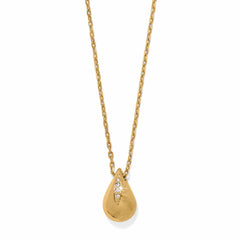 Niles mini gold pendant