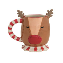 Holiday face mug