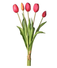 Real touch tulip bundle 15”