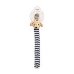 Crochet paci clip
