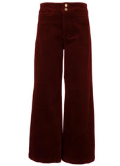Dark cherry Kut Corduroy Meg pants