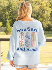 Sun surf sand top