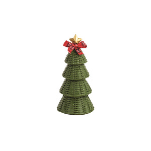 Wicker resin tree