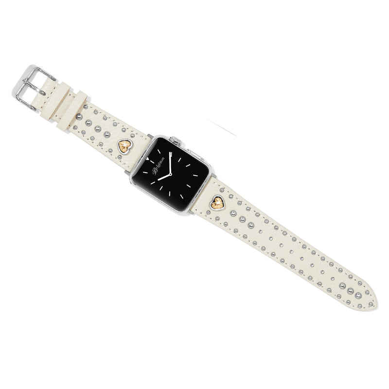 Pretty tough 2 tone heart watch band