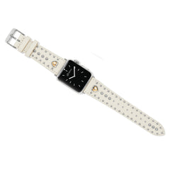 Pretty tough 2 tone heart watch band