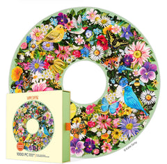 1000 piece wreath puzzle