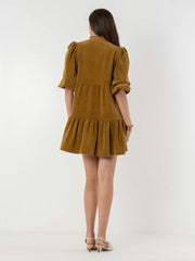 Sadie Dress- Tapenade