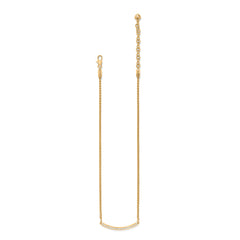 Meridian Geo Bar Gold necklace