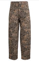 Ashton high rise relaxed fit-sand