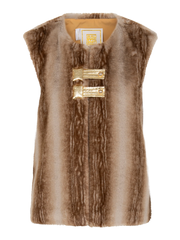 Roxy Vest- Faux Fur