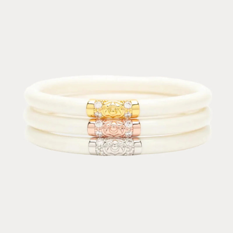 Ivory Three Kings All weather Bangles