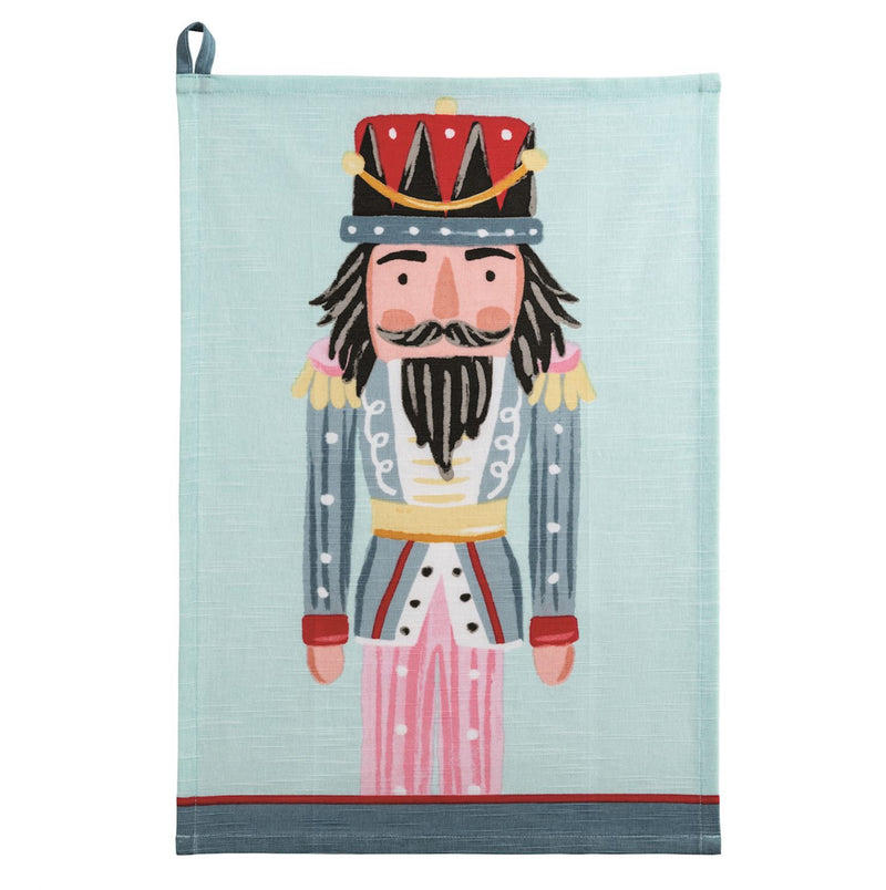 Nutcracker dish towel