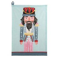 Nutcracker dish towel
