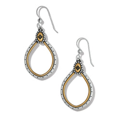 Venezia teardrop French wire earrings