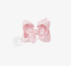 SIGNATURE GROSGRAIN BOW ON CLIP: 4.5" Large - 1.5" Ribbon on Alligator clip