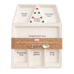 Gingerbread house tray
