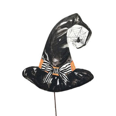 Spooky black hat