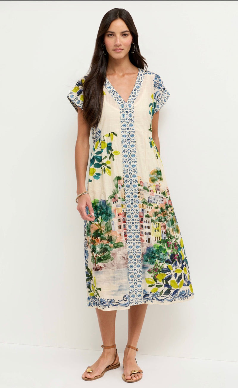 Effortless dress with Slip