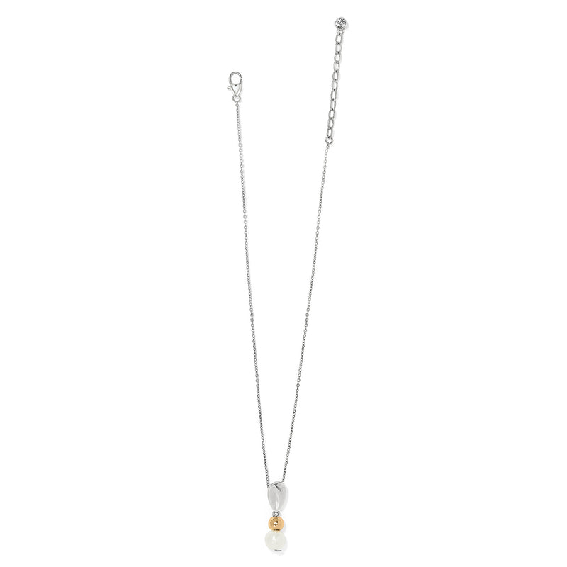 Cascade Unity Petite Necklace with Pearl