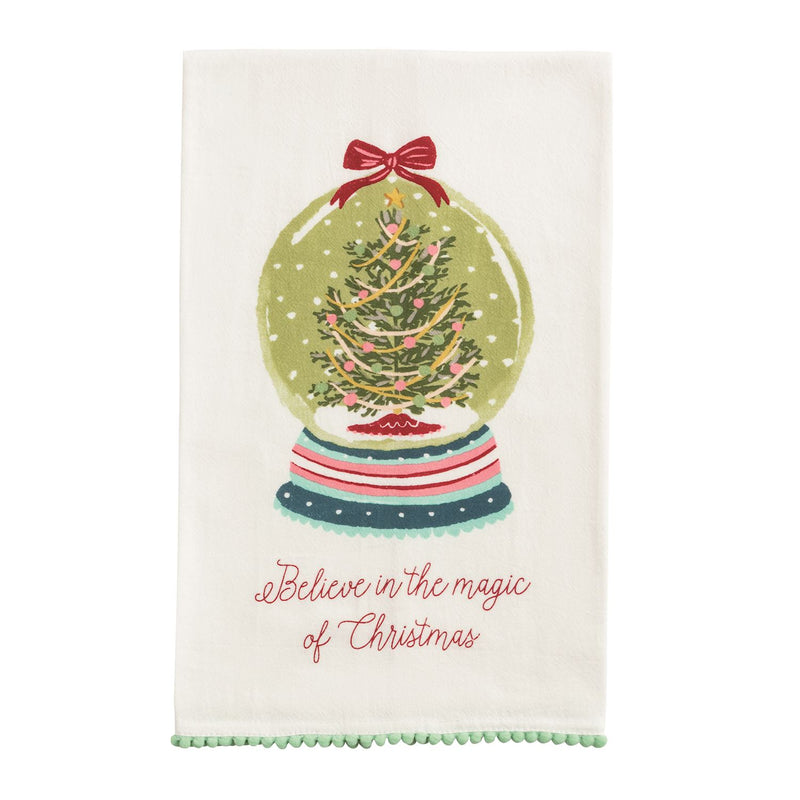 Holiday printed kitchen towel