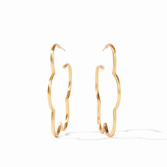 Gardenia Hoop-gold