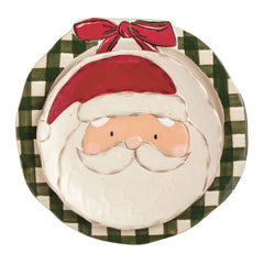 Santa nested plates