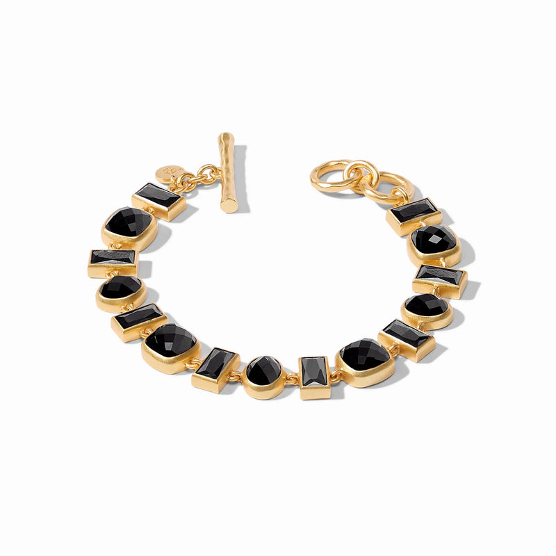 Antonio Tennis Bracelet- Black