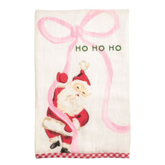 Printed vintage christmas towel