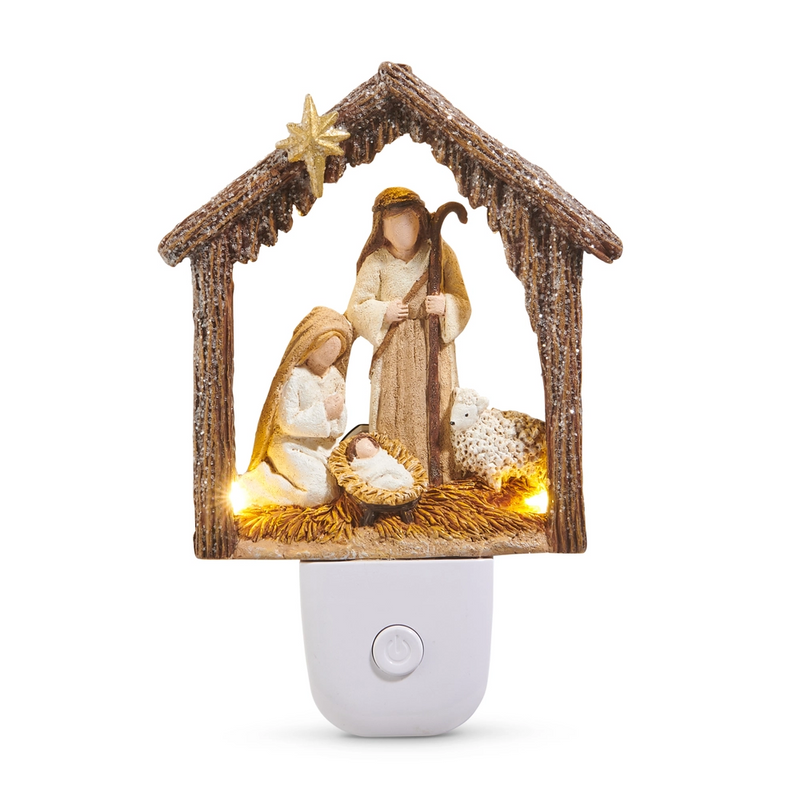 Nativity night light