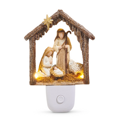 Nativity night light