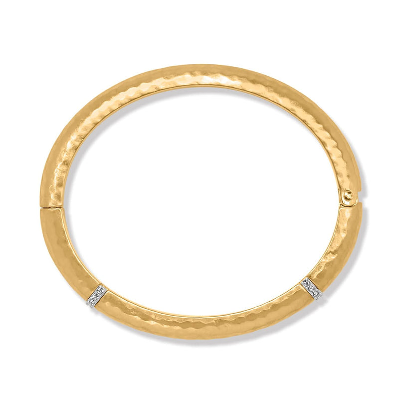 Meridian Geo Hinged bangle