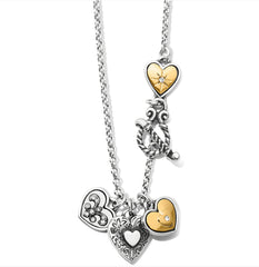 One heart short necklace