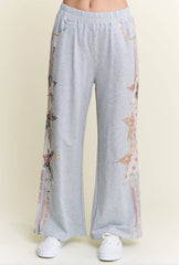 PATCHWORK COLOR BLOCK SWEATER Set