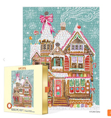 Gingerbread house 1000 pieces
