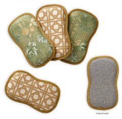 Microfiber scrubbies