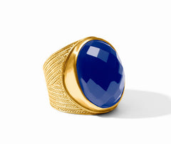 Verona statement ring-iridescent clear