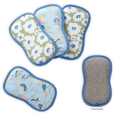 Microfiber scrubbies
