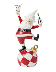 Santa With tree and gift box