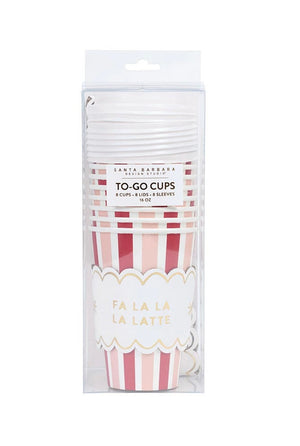 Holiday paper cups
