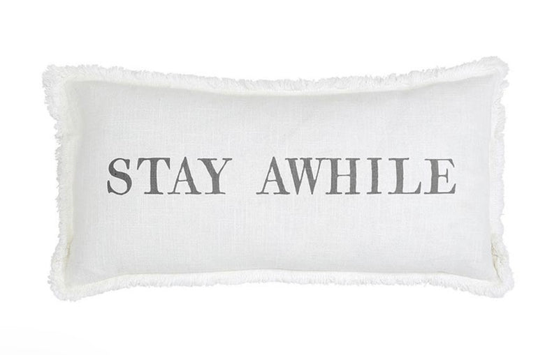 Stay awhile down lumbar pillow