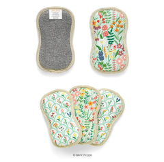 Microfiber scrubbies