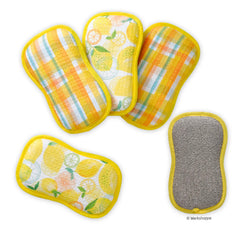 Microfiber scrubbies