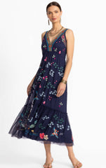 Zinoviah mesh dress with slip